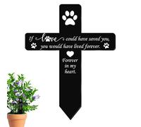 Segno commemorativo per animali domestici, marcatori tomba per animali domestici, Gimi di grave pietre grasse cane acrilico, Ornamenti per prato Souvenir lapide p, Se référer au descriptif, Acrilico