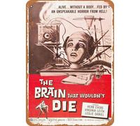 Segno Del Metallo Cervello Che Wouldn' T Die 1962 Film Poster 22.9cm x 30.5cm