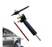 Segno del sopracciglio della ruota 'auto - Segnale per sopracciglia della ruota per auto nera, strumento di riparazione della lamiera per auto | Strumento di recupero dei dati, linea di nervature