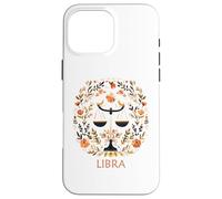 Segno della Bilancia Segno Floreale Zodiaco Boho Astrologia Simbolo Custodia per iPhone 16 Pro Max