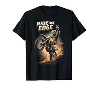 Segno della Pace Mimetico per Motocross Dirt Bike Racing Maglietta