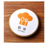 segno della porta del bagno universale per uomini WC acrilico uomo donna cartello for porta autoadesivo multicolore dimensioni multiple for casa centro commerciale(8,15cm x 15cm)