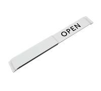 Segno della porta del negozio - Piatta per scorrimento chiuso aperto, display di entrata al dettaglio, appesa portatile, indicatore di business durevole | Signboard a doppia faccia con design sc