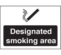 Segno, Designated Smoking Area, Rp, Esterno Altezza 300MM, Esterno Per UNBRANDED