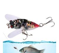 Segno di della spigola, esca da della cicala,Tackle realistico con suono sonoro - Esche attraenti d'acqua, per attrezzature da per acqua salata, all'aperto, agu