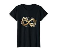 Segno di Infinito Fiore Simbolo della Natura Femminile per Maglietta