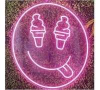 Segno di luce al neon Insegna luminosa al neon "Fai ciò che ami, ubriaco d'amore", per il compleanno