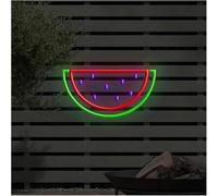 Segno di luce al neon Per lampada al neon prestito parola Anguria per insegna per alimentato(B)