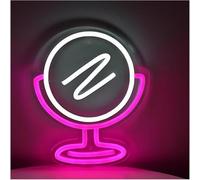 Segno di luce al neon Per lampada al neon prestito parola Specchio per insegna per alimentato