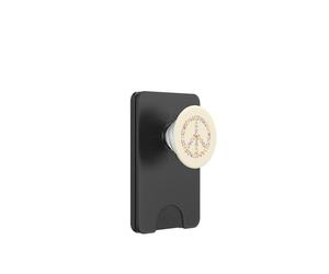 Segno di pace donna bambini uomini PopSockets PopWallet per MagSafe