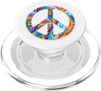 Segno di pace Hippie Peace Peace Sign Donna Bambini Uomini PopSockets PopGrip per MagSafe
