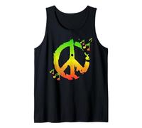 Segno di pace Rasta Reggae Musica Giamaicana Pace Attraverso la Musica Canotta