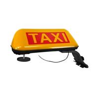 Segno di taxi auto, luce del tetto superiore 12v, 16.33x3,66 pollici Display a LED, segno magnetico luminoso per cavalcano i veicoli che salutano i veicoli condividono pubblicità per la visibilità not