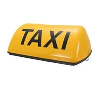 Segno di taxi lampada da taxi da autoadesiva con top giallo caldo con arredamento luminosità per spina facile identificazione dei segnali di cabina segnali di taxi forniture per auto taxi luce taxi
