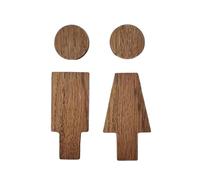 Segno di WC in legno uomini e donne segni bagno set bagno segnaletica bagno porta segni bagno cartello per la casa legno bagno segno bagno