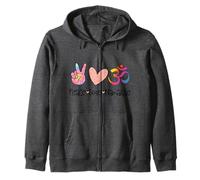 Segno Om per Amanti dello Yoga e Hippie Felpa con Cappuccio