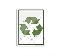Segno per uso autoadesivo a 6 x 8 pollici riciclabile di plastica acrilica del segno della porta per l'ufficio/affare facile applicare