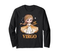 Segno Zodiacale Anime Vergine Maglia a Manica