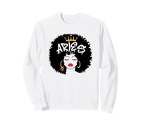 Segno Zodiacale Ariete Regina Nera astrologia Compleanno Felpa