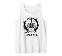 Segno zodiacale astratto del Scorpione con simbolo Plutone Canotta