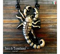 segno zodiacale bigiotteria gioiello pendente perle oroscopo amuleto scorpione
