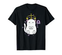 Segno Zodiacale Bilancia Come Oroscopo Gatto Maglietta