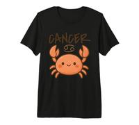 Segno Zodiacale Cancro Astrologia Oroscopo Cancro Maglietta Premium