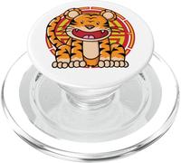 Segno zodiacale cinese tigre (ramo di terra) PopSockets PopGrip per MagSafe