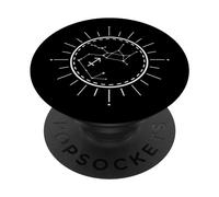 Segno zodiacale costellazione Sagittario PopSockets PopGrip Adesivo