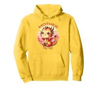 Segno zodiacale Happy Mothers Day Baby Dragon Felpa con Cappuccio
