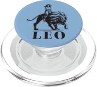 Segno Zodiacale Leone Compleanno Luglio Agosto Ascendente PopSockets PopGrip per MagSafe