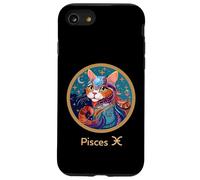 Segno zodiacale Pesci - Illustrazione del gatto Custodia per iPhone SE (2020) / 7 / 8