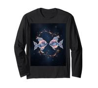 Segno Zodiacale Pesci Maglia a Manica