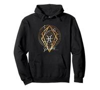 Segno zodiacale Pesci Oroscopo Astrologia Segno zodiac Felpa con Cappuccio