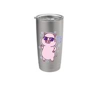 Segno zodiacale Piggy Virgo Bicchiere termico in acciaio inox doppia parete