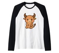 Segno Zodiacale Toro Astrologia Oroscopo Toro Maglia con Maniche Raglan