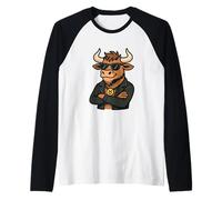 Segno Zodiacale Toro Astrologia Oroscopo Toro Maglia con Maniche Raglan