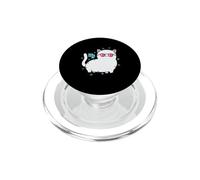 Segno zodiacale Vergine come oroscopo gatto PopSockets PopGrip per MagSafe