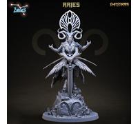 Segno Zodiaco Ariete Miniatura Astrologia Segni Fuoco per Ttrpg Come D 5e