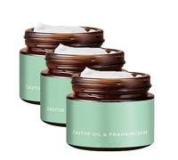 Sego di manzo nutrito con erba con olio di incenso e olio di ricino, balsamo di sego di manzo e incenso, sego di manzo biologico nutrito con erba, per idratante per pelle, viso e corpo