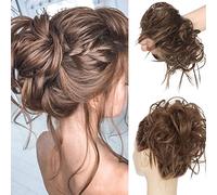 Sego Extension con elastico per capelli, con elastico per capelli, 45 g, colore castano cenere