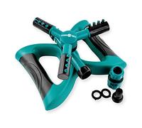 Segomo Tools Sistema di irrigazione a spruzzatore d'acqua da giardino rotante automatico a 360 gradi - GS360