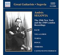 Segovia Andres - New York 1946 And 1949 London Recor
