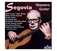 Andrés Segovia Segovia: Maestro: Guitar (CD) Album