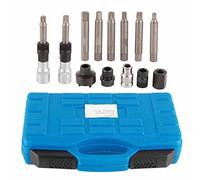 Segrehy 13 PCS Kit di strumento puleggia alternatore Kit professionale di rimozione libera a ruota libera per trapani per maniche per la manica del pulsante per le pulegge OAD OWC