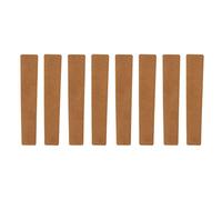 Segrehy 8 Pezzi di ticole per di tiro con di tiro con Anti -Slip srow Shock smorzatore silenziatore di silenziatore per ricurve e Fiocco di Caccia Americano (Marrone)