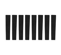 Segrehy 8 Pezzi di ticole per di tiro con di tiro con Anti -Slip srow Shock smorzatore silenziatore di silenziatore per ricurve e Fiocco di Caccia Americano (Nero)