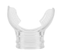 Segrehy Boccaglio per morso standard per immersioni professionali in PVC trasparente