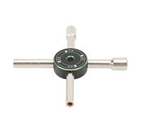 Segrehy Chiave trasversale del Governo di Controllo Elettrico 4 Vie Chiave Universale dell'Elevatore Valvola Contametro per Acqua della Porta RC Manutenzione 4 5,5 7 8mm (Verde)