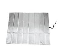 Segrehy Copertura parasole per seggiolino auto per bambini Argento 420 Tessuto Oxford Isolamento termico Protezione antipolvere rinfrescante per accessori viaggio per neonati 37x29